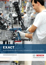 Ver catálogo actual 'Atornilladores eléctricos y a batería para la Industria'' de Bosch