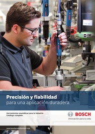 Ver catálogo actual 'Herramientas neumáticas para la industria'' de Bosch