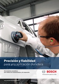 Ver catálogo actual 'Herramientas neumáticas para talleres de mantenimiento y de reparación'' de Bosch