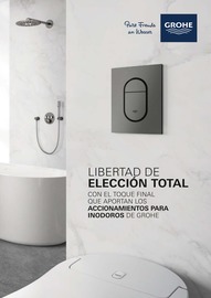 Ver catálogo actual 'Accionamientos para inodoros'' de Grohe