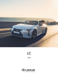 Ver catálogo actual 'Lexus LC cabrio'' de Lexus